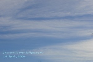 Chemtrails over Salisbury #7, 2009